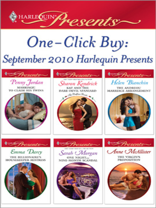 Title details for September 2010 Harlequin Presents by Penny Jordan - Available